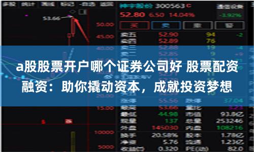 a股股票开户哪个证券公司好 股票配资融资：助你撬动资本，成就投资梦想